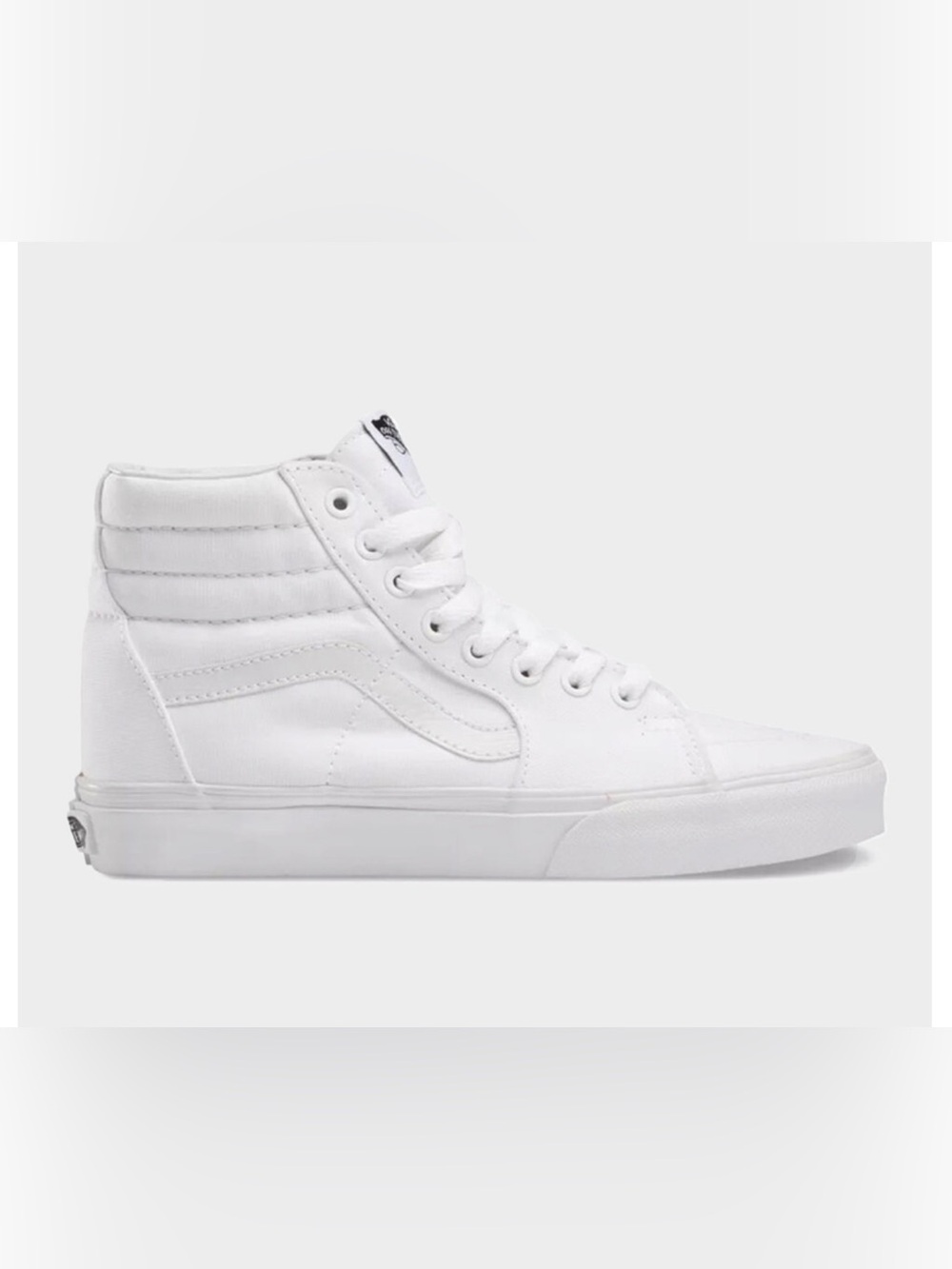 Vans Sk8-Hi Shoe, True White, NWT, Women’s Multiple